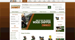 Desktop Screenshot of chippersdirect.com